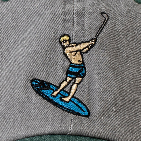 SURFER 6 PANEL PIGMENT DYED TWO TONE CAP