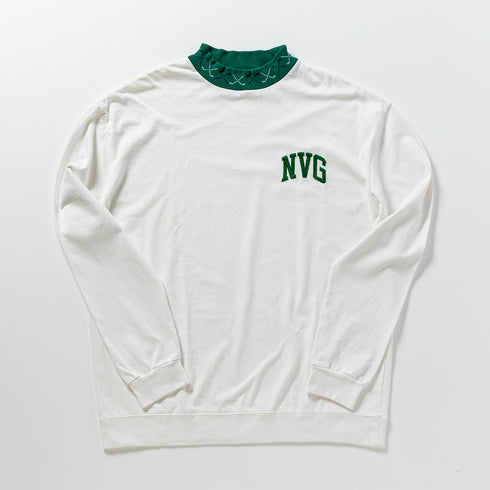 NVG 襟 Jacquard Mock Neck Shirt