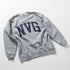 NVG New Used Crew Sweat Shirt - GREY