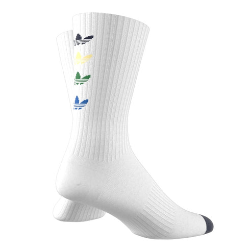 クルー丈 ロゴ クッションソックス