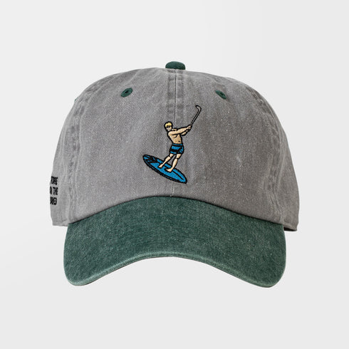 SURFER 6 PANEL PIGMENT DYED TWO TONE CAP