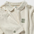 FAKE LAYERED HEATHER SWEAT HALF SLEEVE