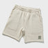 HEATHER SWEAT SHORT PANTS - TOP OATMEAL