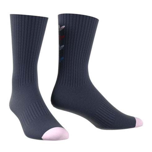 クルー丈 ロゴ クッションソックス