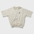FAKE LAYERED HEATHER SWEAT HALF SLEEVE