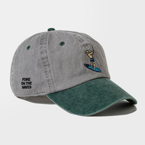 SURFER 6 PANEL PIGMENT DYED TWO TONE CAP