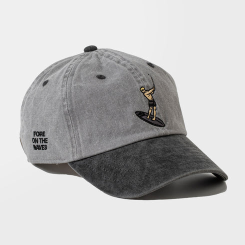 SURFER 6 PANEL PIGMENT DYED TWO TONE CAP