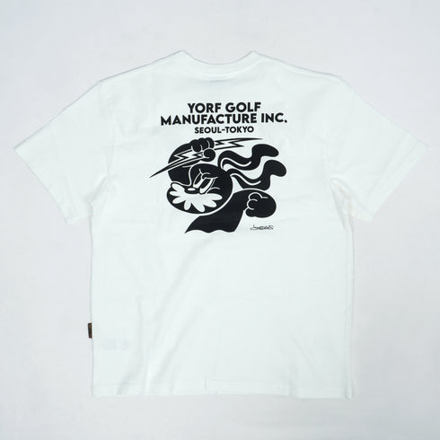 POP-UP限定グラフィックTシャツ - WHITE