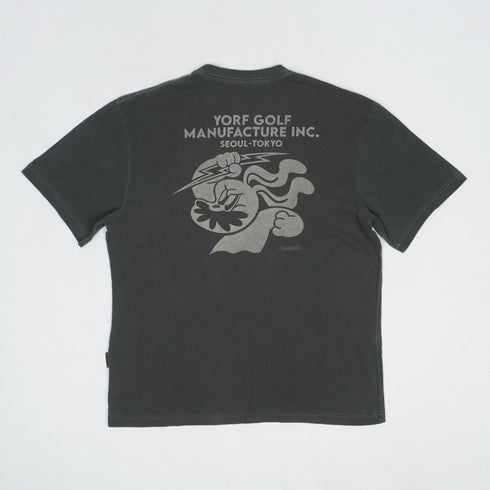 POP-UP限定グラフィックTシャツ - BLACK