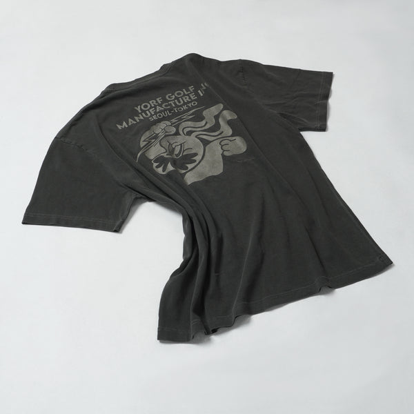 POP-UP限定グラフィックTシャツ - BLACK