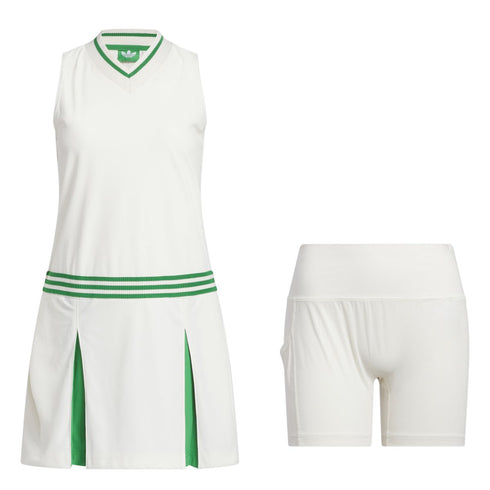 Vネック ノースリーブワンピース(レディス)