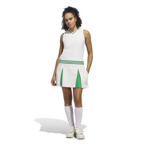 Vネック ノースリーブワンピース(レディス)