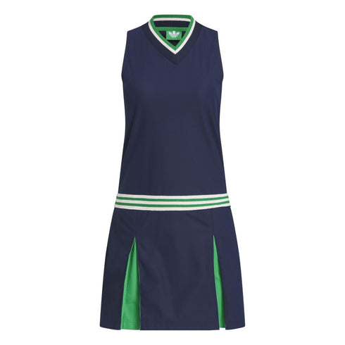 Vネック ノースリーブワンピース(レディス)