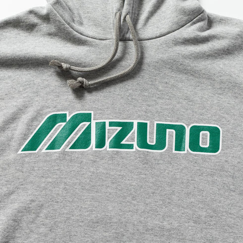 MIZUNO Major Logo Hoodie- GRAY